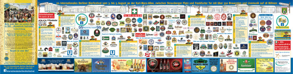 Der Bierkompass 2018 vom Strausberger Platz bis Weberwiese